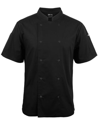 S/S Snap Button Chefs Jacket