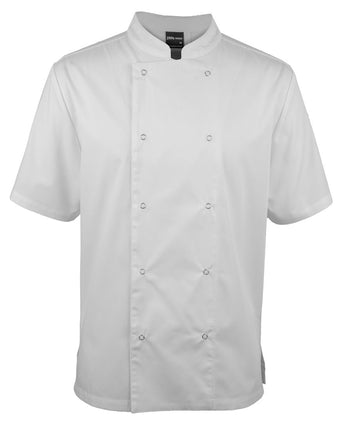 S/S Snap Button Chefs Jacket