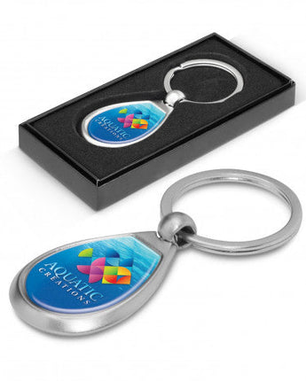 Drop Metal Key Ring