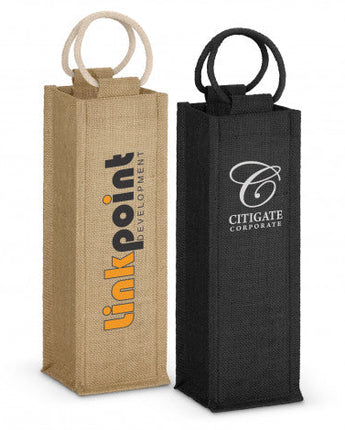 Napoli Jute Wine Carrier