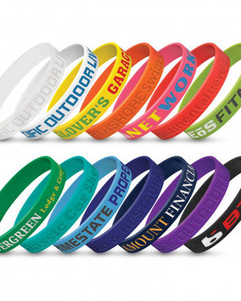 Silicone Wrist Band - Debossed