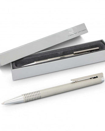 Lamy Logo Pen - Brushed Steel