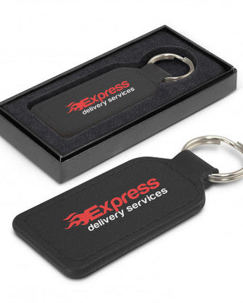 Prince Leather Key Ring  - Rectangle