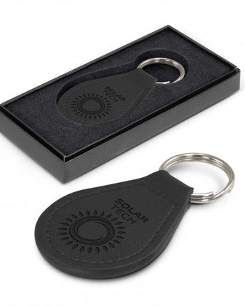 Prince Leather Key Ring - Round