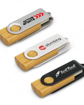 Helix 4GB Bamboo Flash Drive