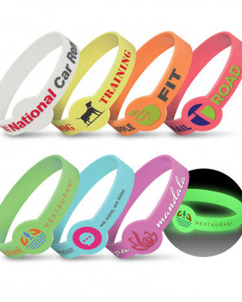 Xtra Silicone Wrist Band - Glow in the Dark