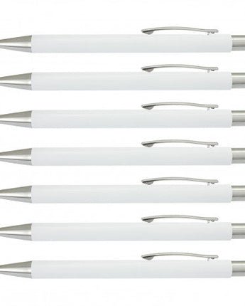 Lancer Stylus Pen - White Barrel