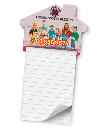 Magnetic House Memo Pad - A7