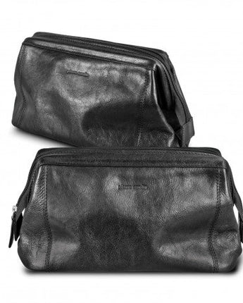 Pierre Cardin Leather Toiletry Bag