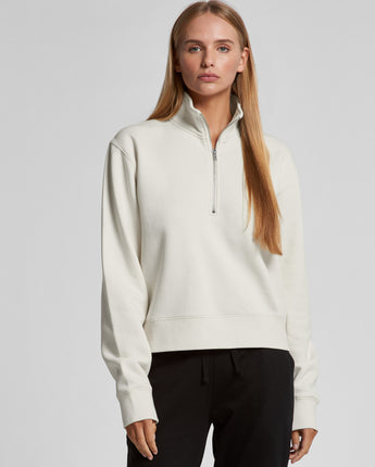 Wo's Half Zip Crew - 4125