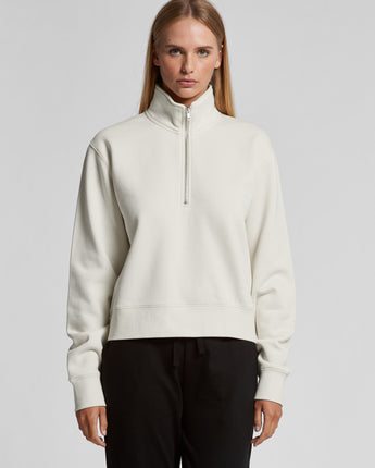 Wo's Half Zip Crew - 4125