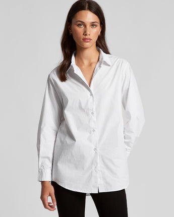 Wo's Poplin Shirt - 4406