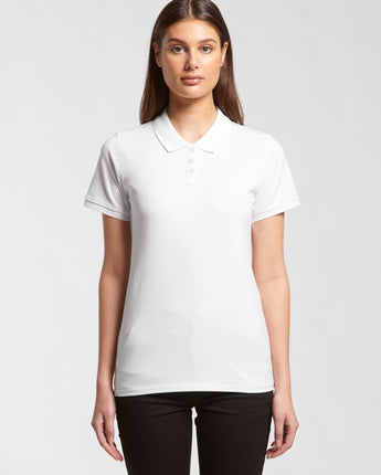 Wo's Pique Polo - 4411
